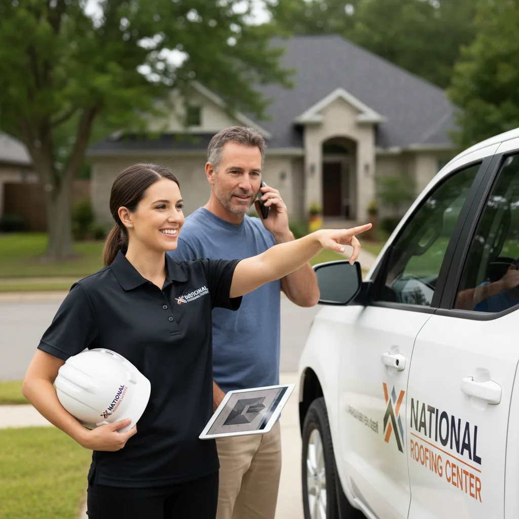 National Roofing Center customer support in Fountainville